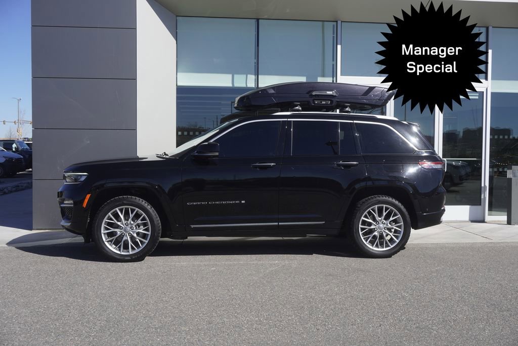 Used 2022 Jeep Grand Cherokee Summit w/ Adv Protech Group IV AWD/4WD image 8