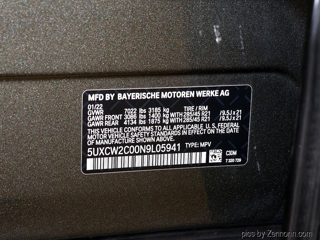 Used 2022 BMW X7 xDrive40i w/ M Sport Package image 44