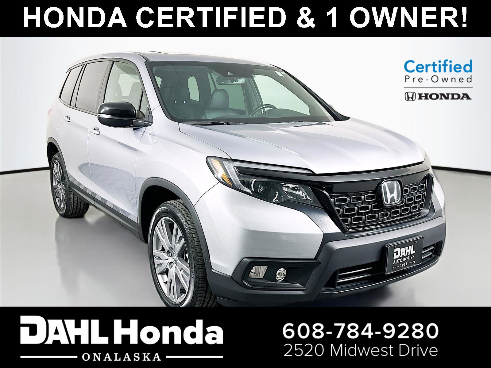 Certified 2021 Honda Passport EX-L