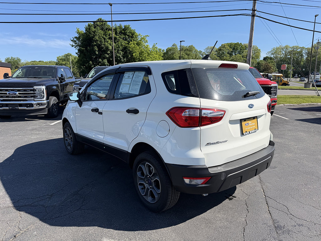 Certified 2022 Ford EcoSport S AWD/4WD image 3