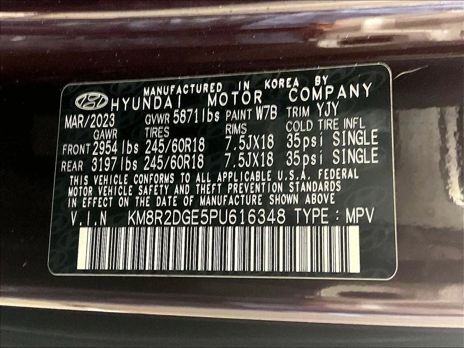Used 2023 Hyundai Palisade SEL AWD/4WD image 35