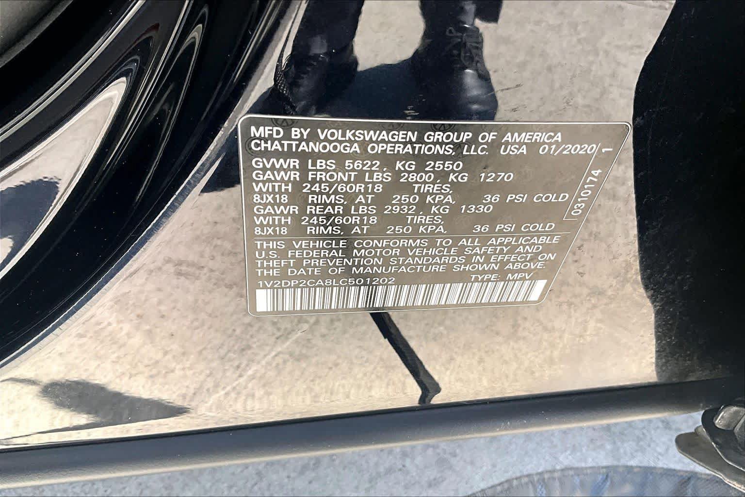 Used 2020 Volkswagen Atlas SE FWD image 32