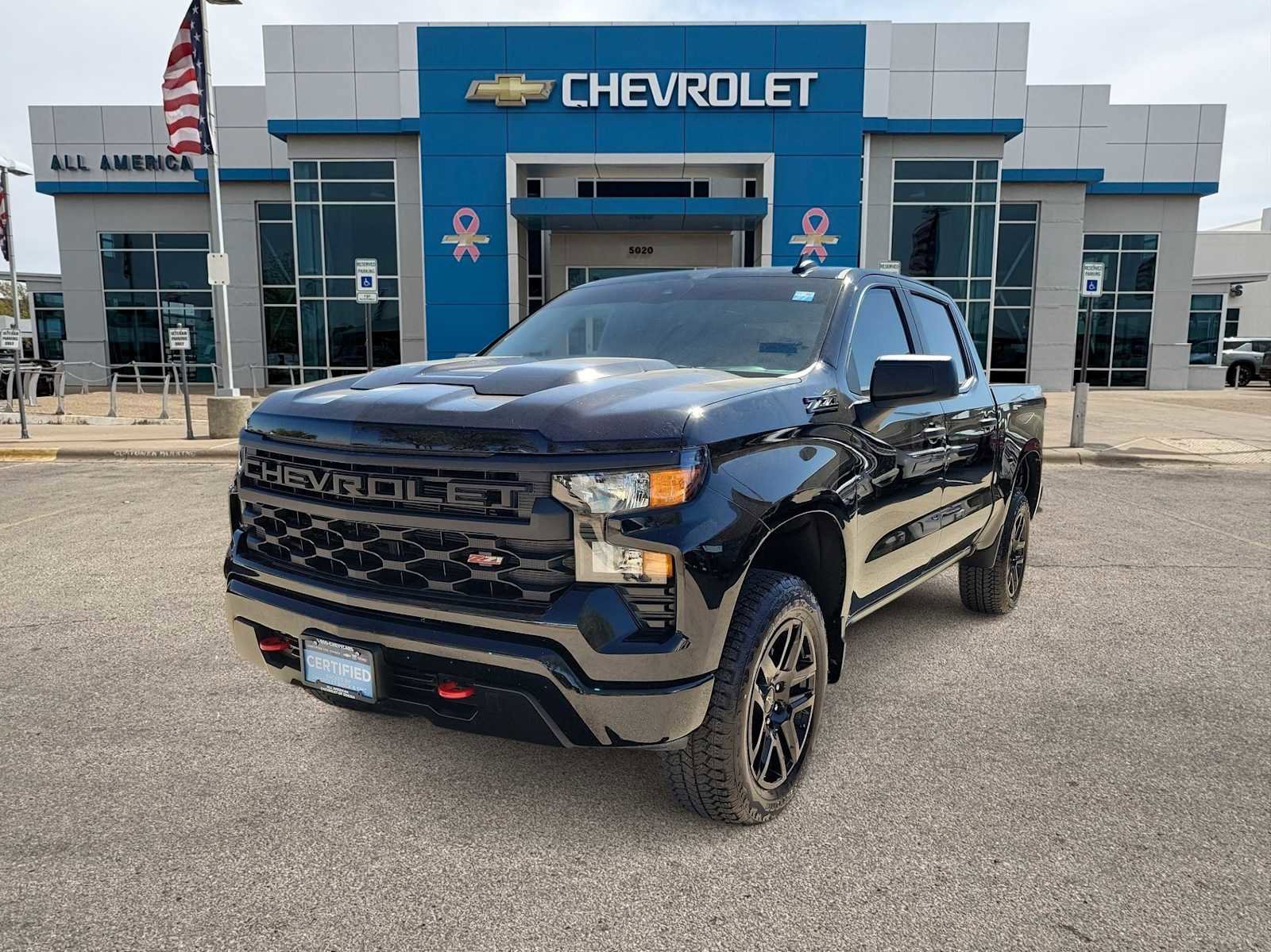 Used 2025 Chevrolet Silverado 1500 Custom Trail Boss w/ LPO, Dark Essentials Package