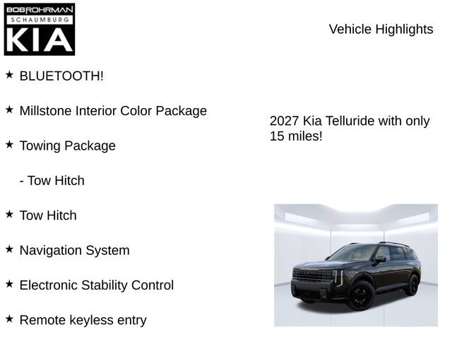 New 2027 Kia Telluride X-Line SX Prestige w/ Towing Package AWD/4WD image 7
