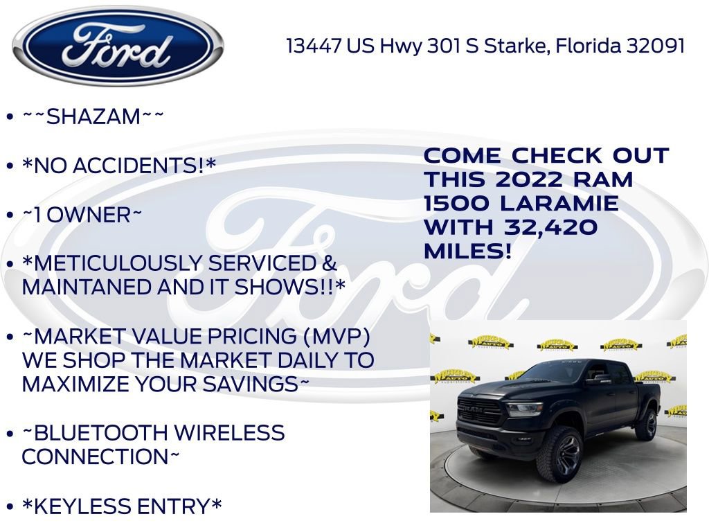 Used 2022 RAM 1500 Laramie AWD/4WD image 5