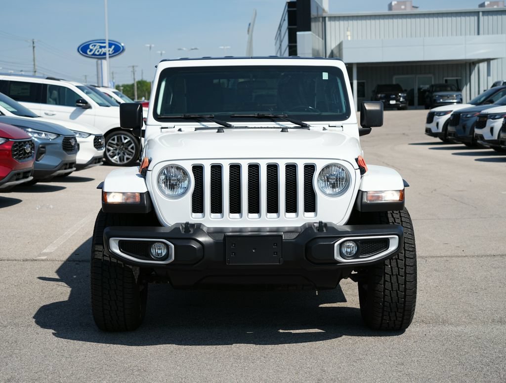 Used 2021 Jeep Wrangler Unlimited Sahara AWD/4WD image 3