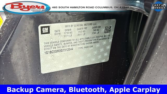 Used 2016 Chevrolet Cruze LS image 32