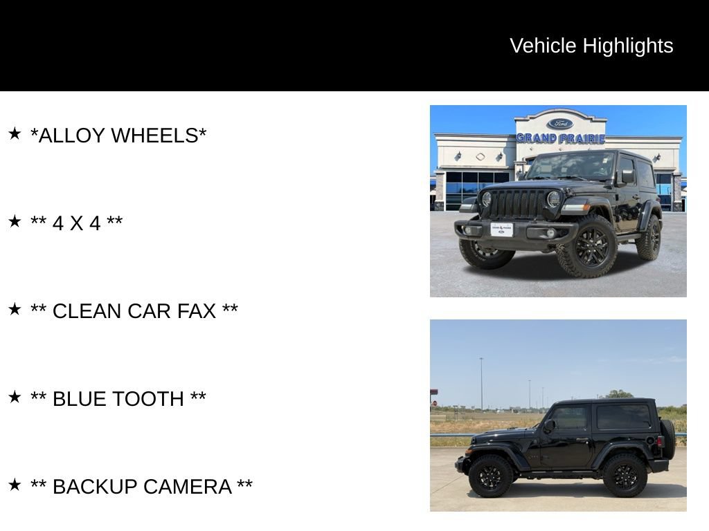 Used 2023 Jeep Wrangler Sport AWD/4WD image 4