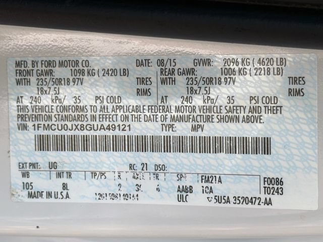 Used 2016 Ford Escape Titanium FWD image 31