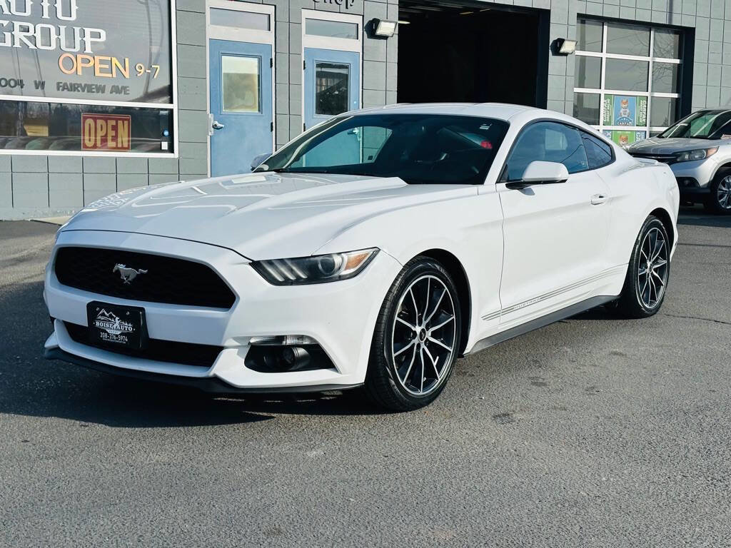 Used 2017 Ford Mustang EcoBoost 2dr Fastback w/ Wheel & Stripe Package image 3