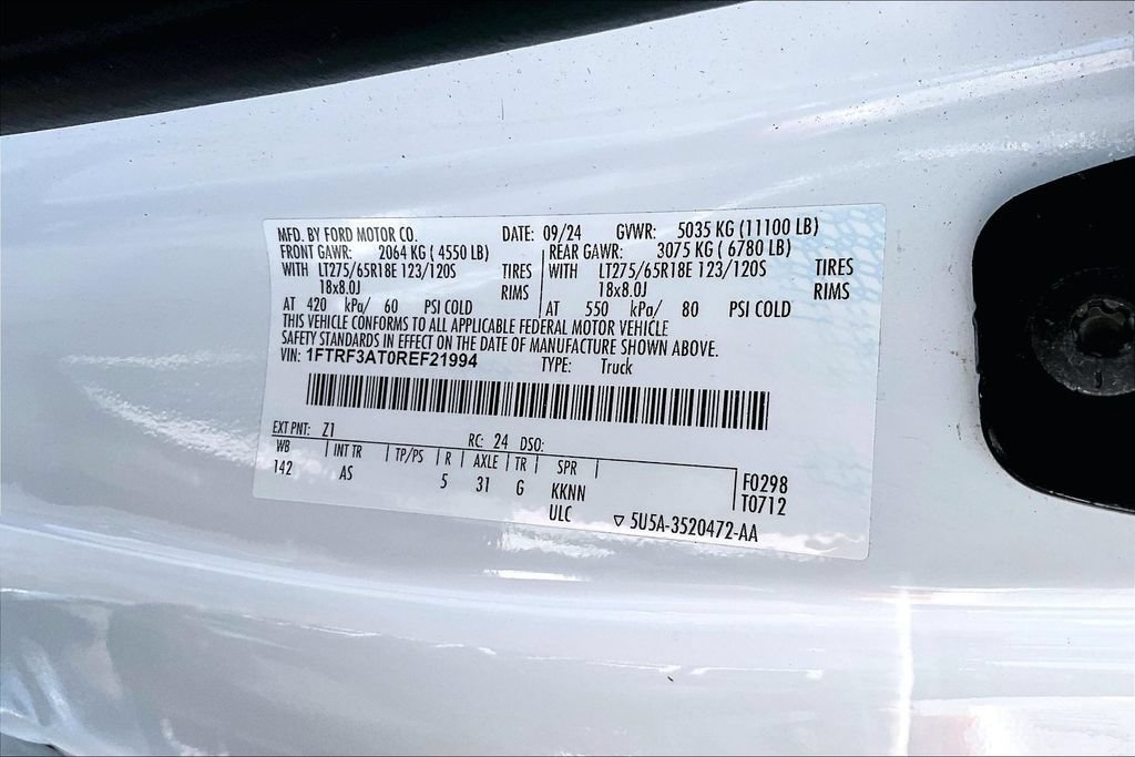 Used 2024 Ford F350 XL w/ XL Chrome Package RWD image 21