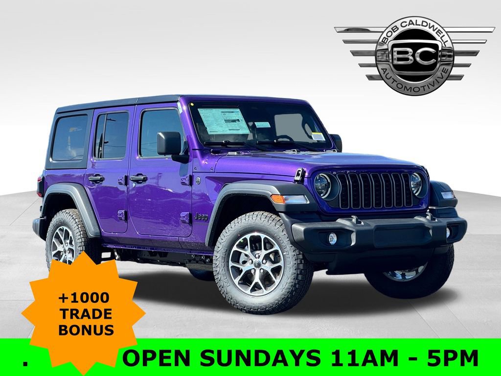 New 2026 Jeep Wrangler Sport S AWD/4WD image 1