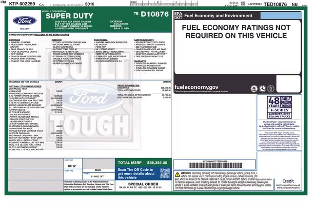 New 2026 Ford F450 XLT w/ XLT Value Package AWD/4WD image 4