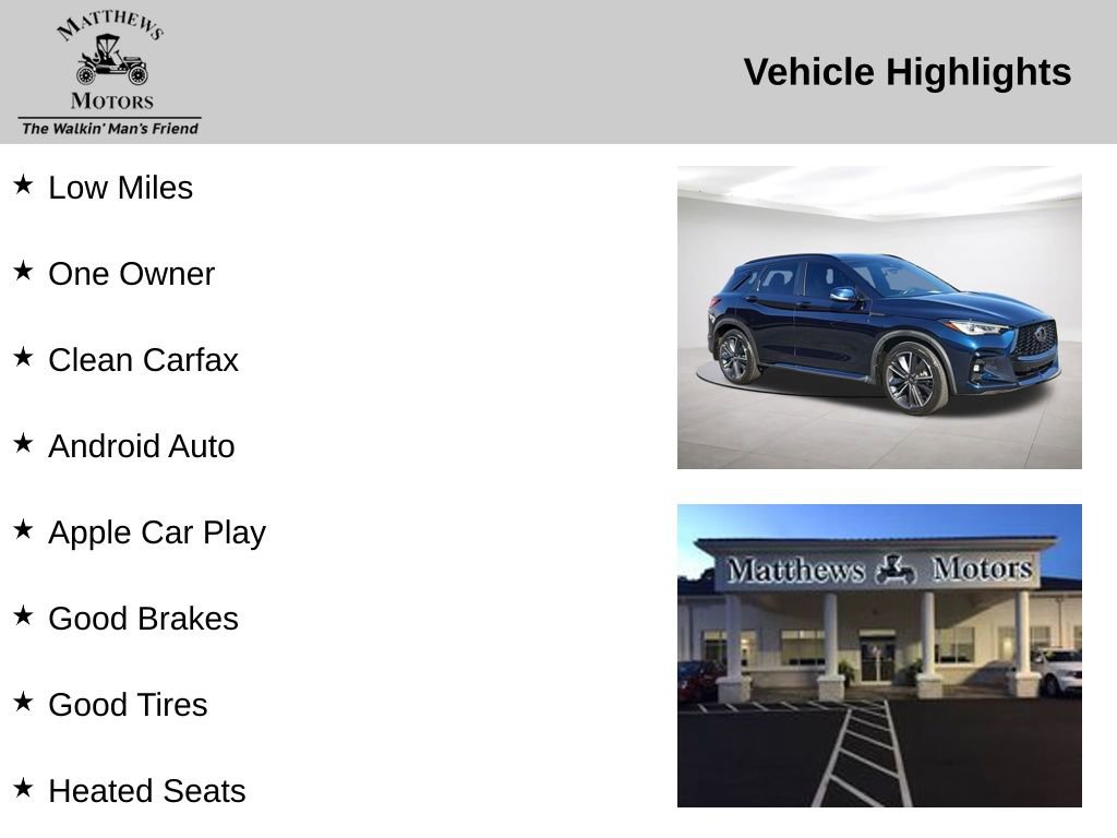 Used 2023 INFINITI QX50 Sport FWD image 14