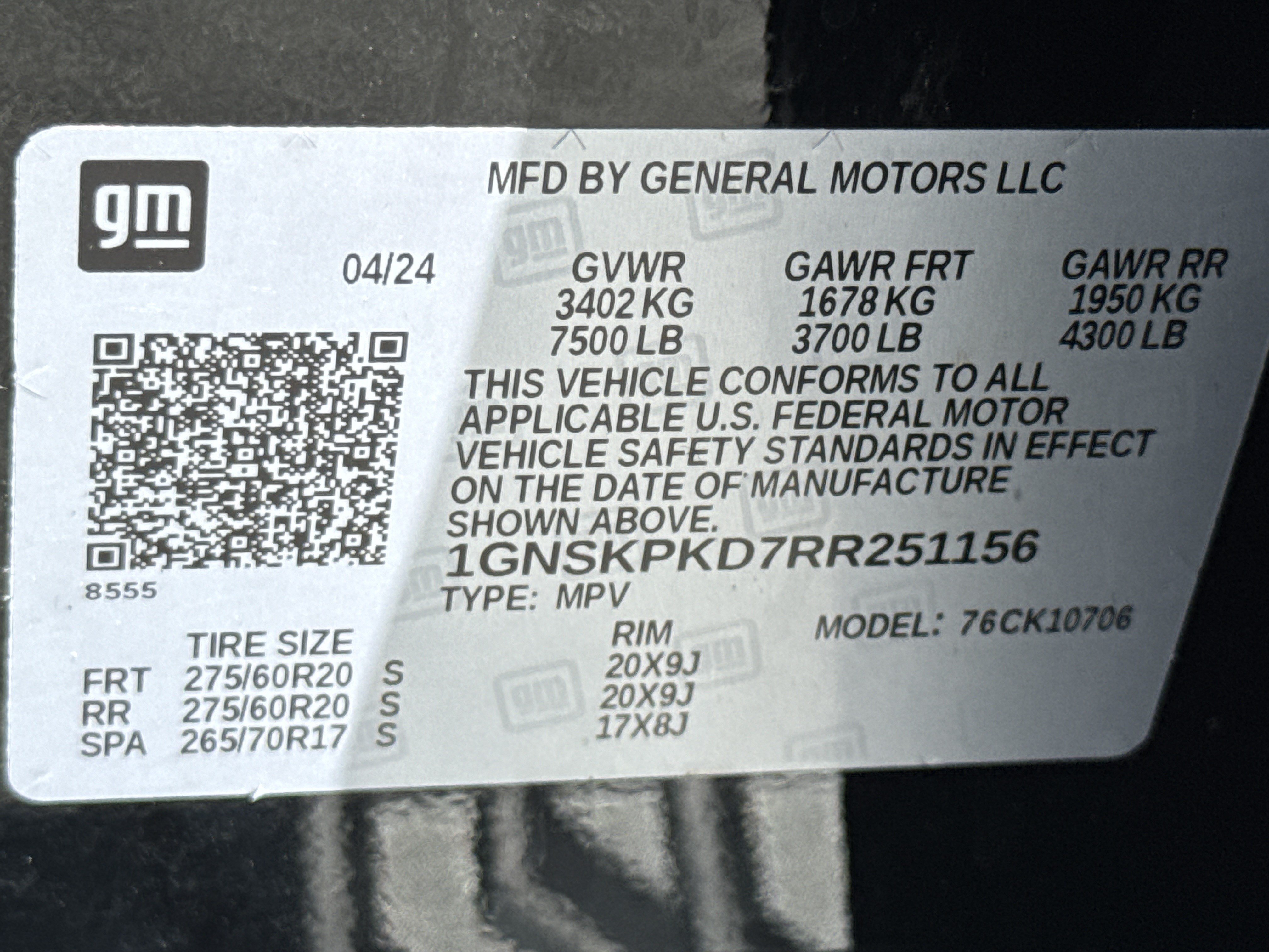 Used 2024 Chevrolet Tahoe Z71 w/ Luxury Package AWD/4WD image 40