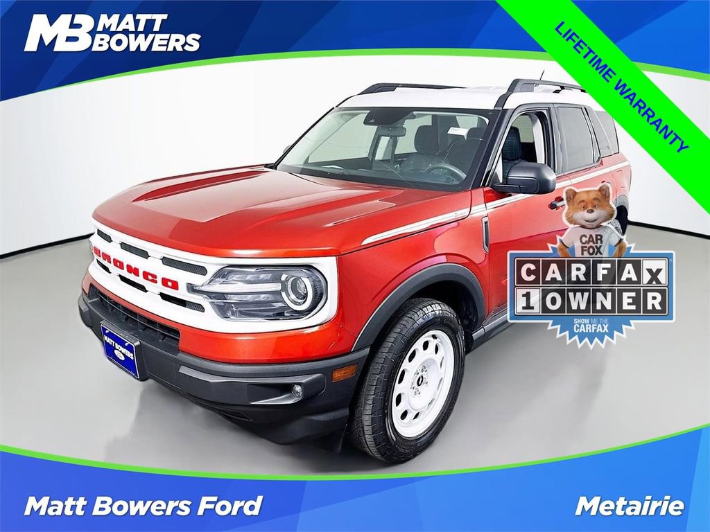 Certified 2023 Ford Bronco Sport Heritage