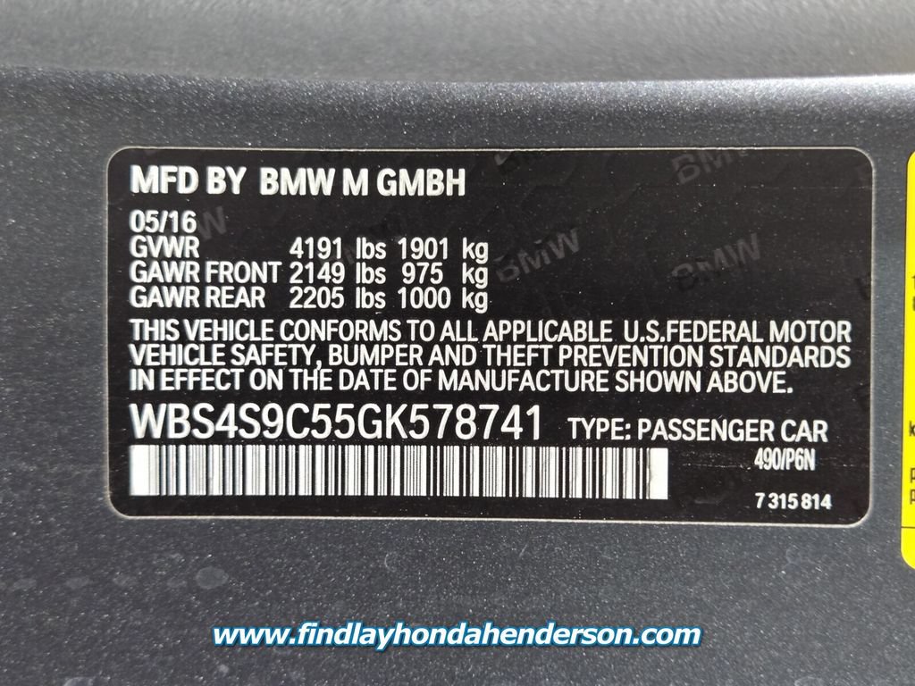 Used 2016 BMW M4 GTS RWD image 14