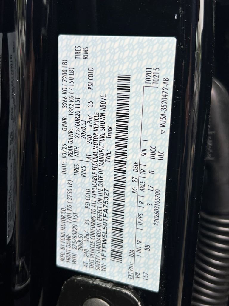 New 2026 Ford F150 Lariat image 24