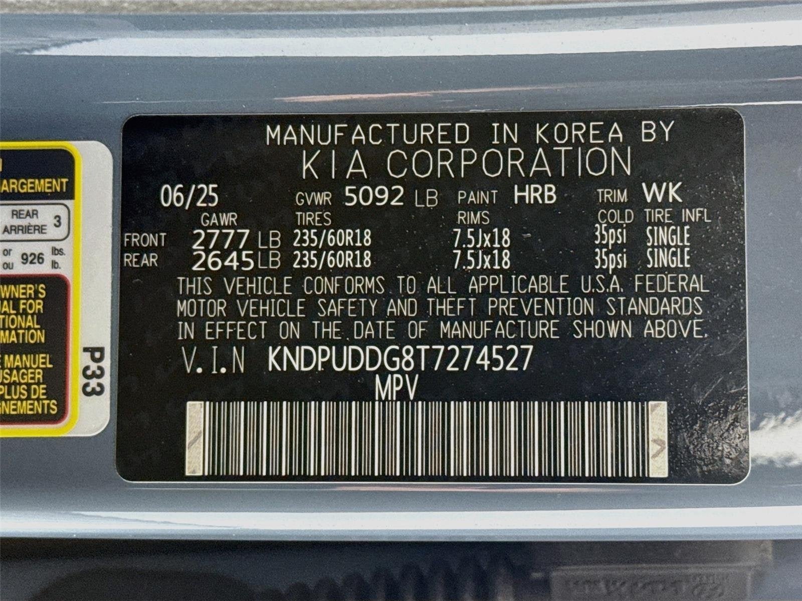 Certified 2026 Kia Sportage S AWD/4WD image 31
