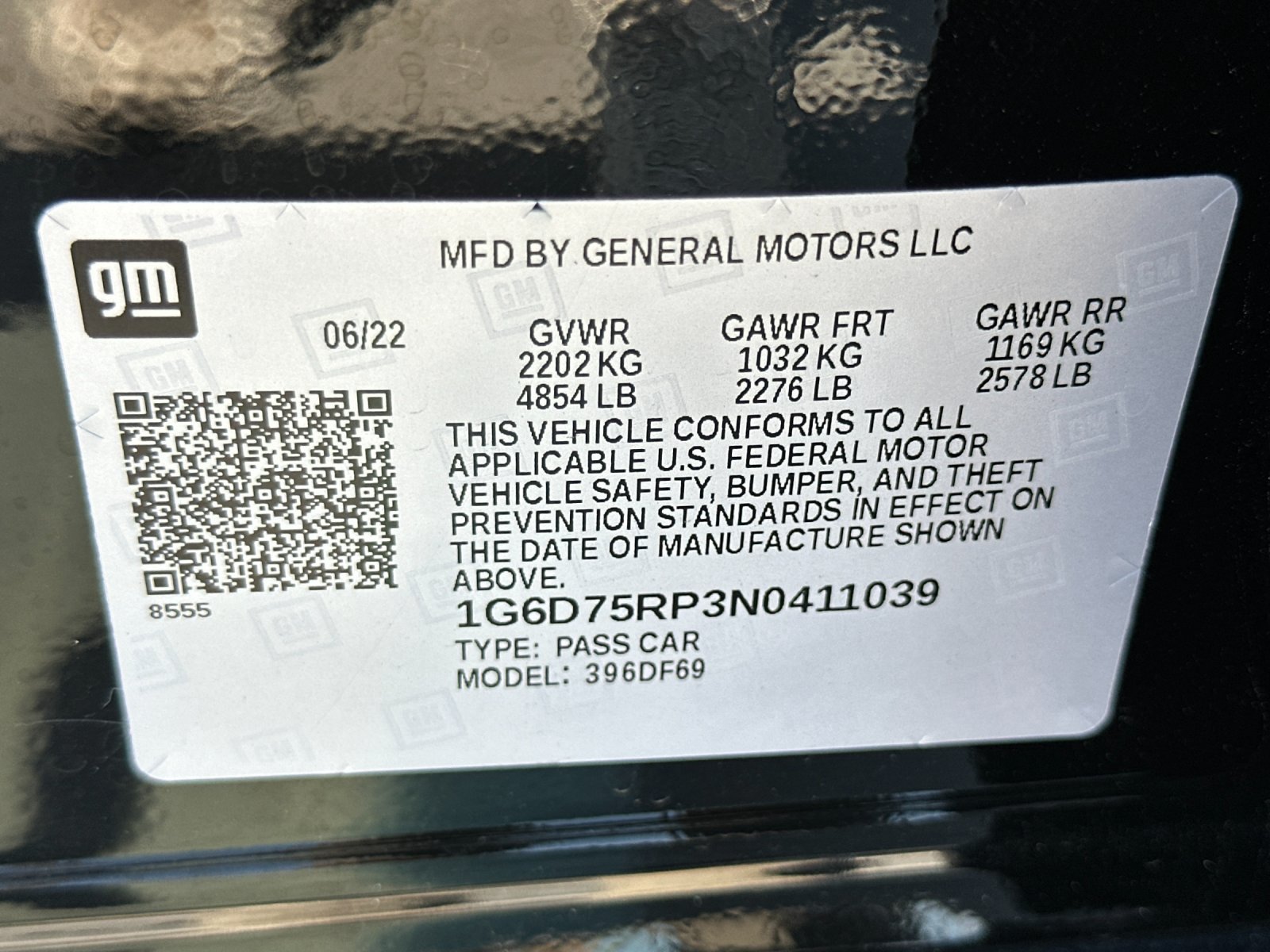 Certified 2022 Cadillac CT4 V Blackwing w/ Driver Assist Package RWD image 28