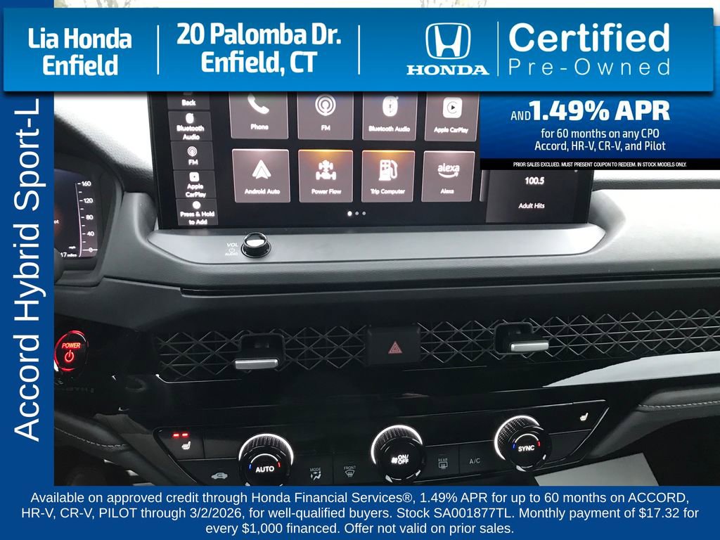 Certified 2025 Honda Accord Sport image 20