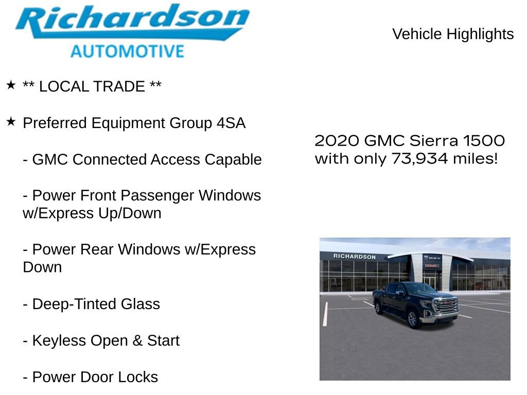 Used 2020 GMC Sierra 1500 SLT w/ SLT Premium Package image 11