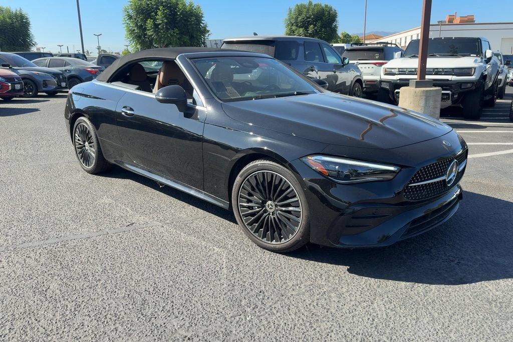 Used 2024 Mercedes-Benz CLE 300 4MATIC Cabriolet w/ Night Package image 3