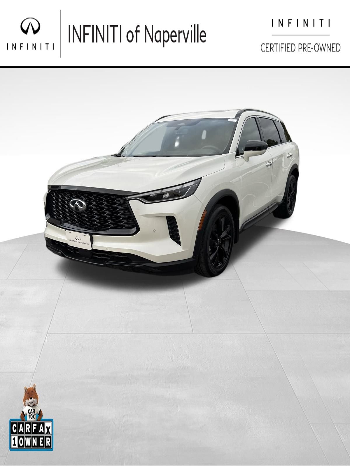 Certified 2025 INFINITI QX60 Luxe w/ Black Edition