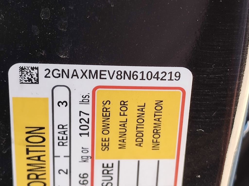 Used 2022 Chevrolet Equinox RS w/ Infotainment Package image 15