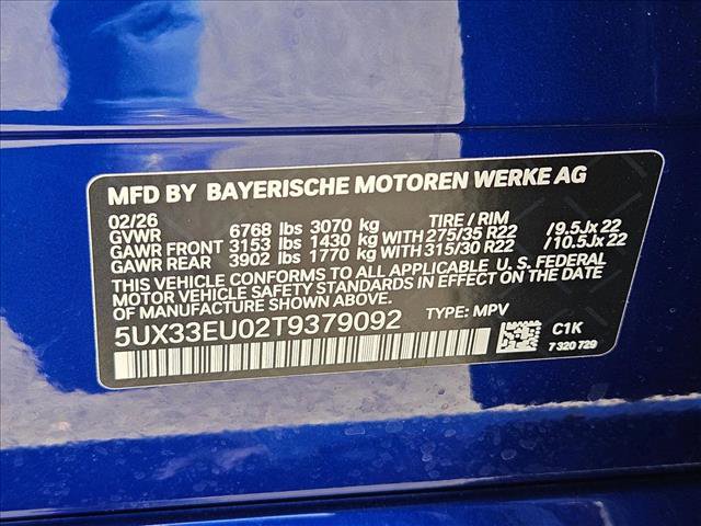 New 2026 BMW X5 M60i w/ Climate Comfort Package image 18