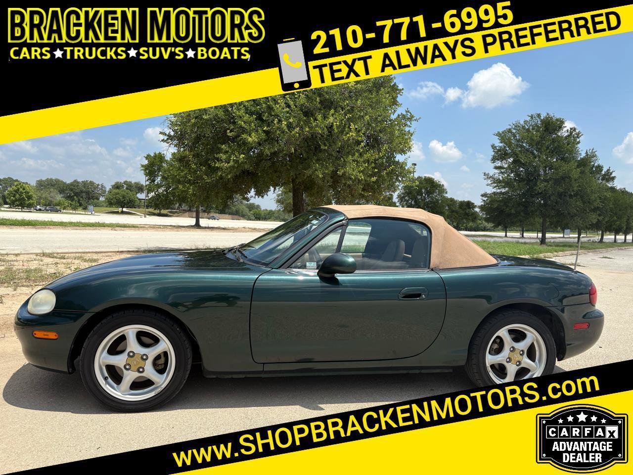 Used 1999 MAZDA MX-5 Miata RWD image 1