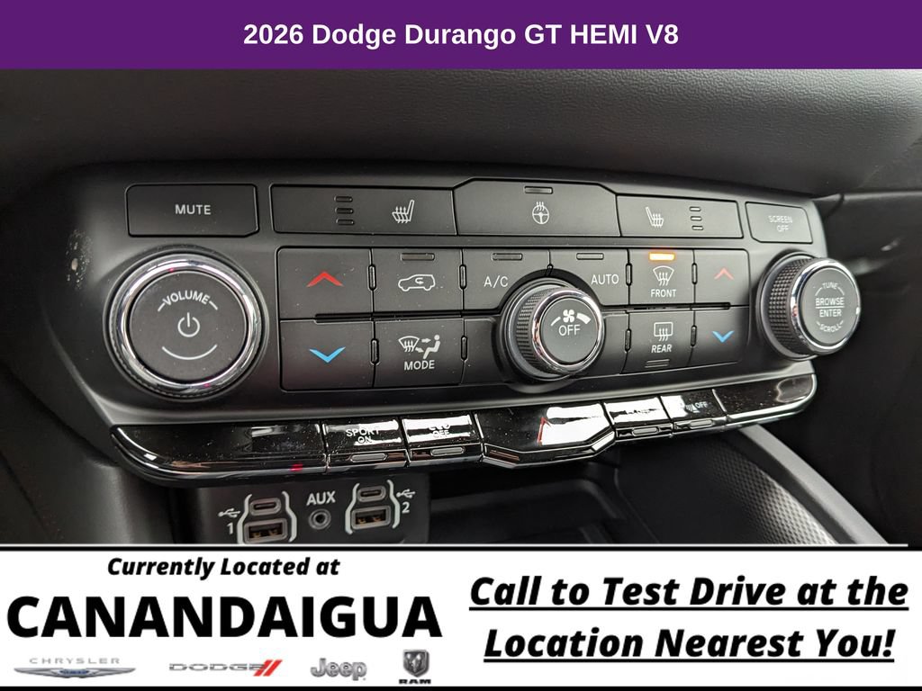 New 2026 Dodge Durango GT w/ Blacktop Package AWD/4WD image 28