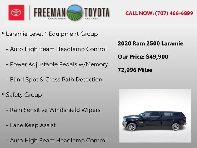 Used 2020 RAM 2500 Laramie AWD/4WD image 9
