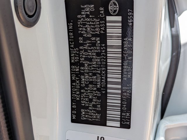 Used 2026 Toyota Camry LE FWD image 18