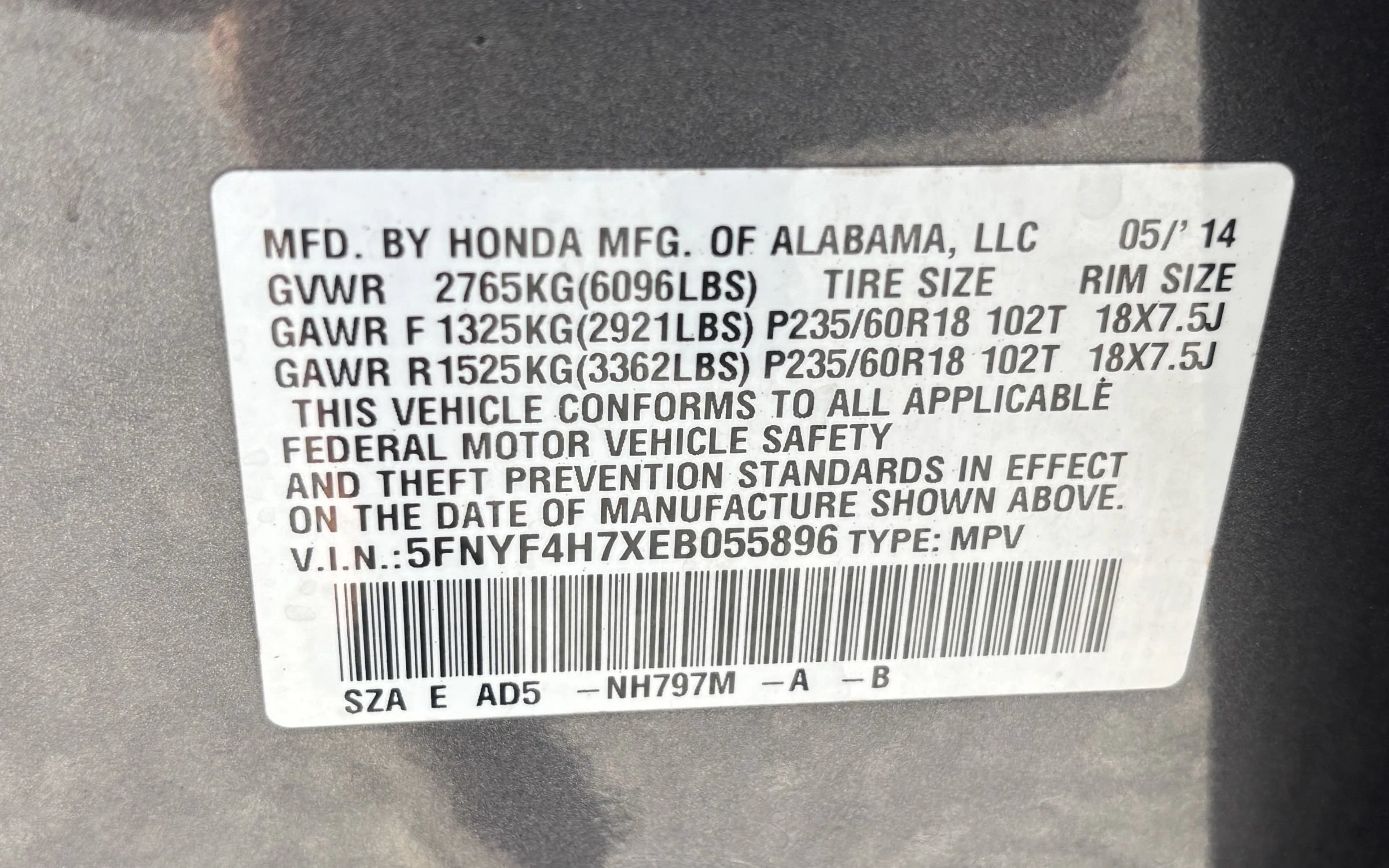 Used 2014 Honda Pilot EX-L image 14