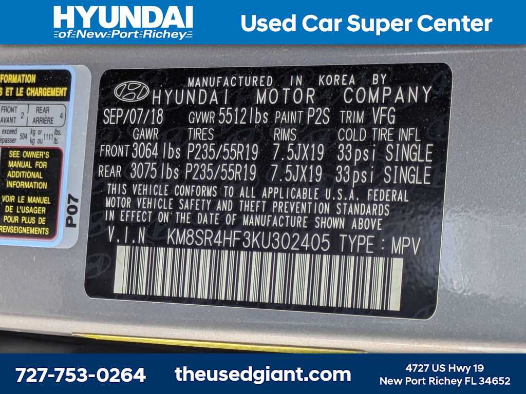 Used 2019 Hyundai Santa Fe XL FWD image 47