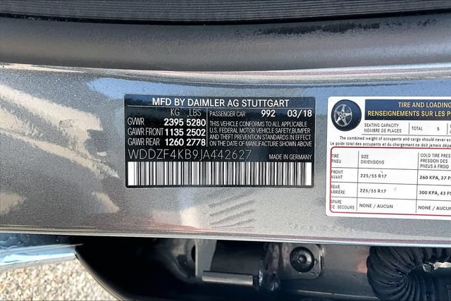 Certified 2018 Mercedes-Benz E 300 4MATIC image 11