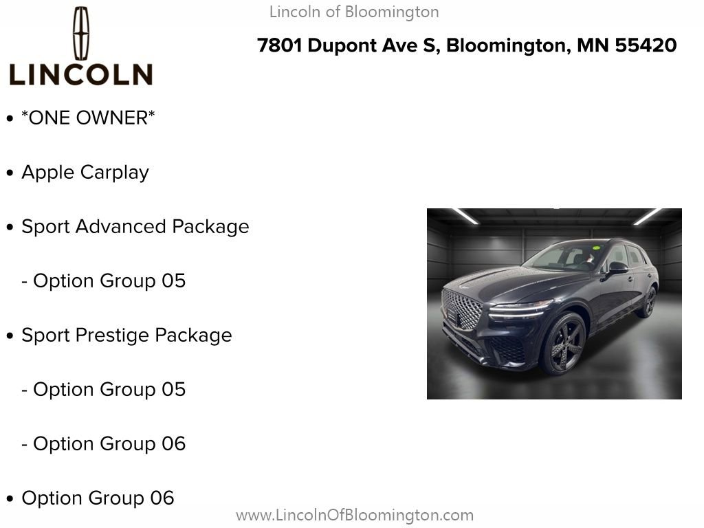 Used 2023 Genesis GV70 3.5T Sport w/ Sport Prestige Package image 5