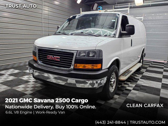 Used 2021 GMC Savana 2500 w/ Driver Convenience Package