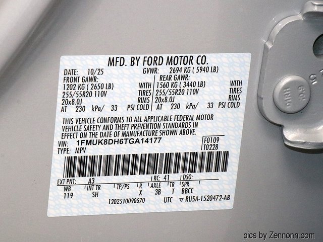 New 2026 Ford Explorer Active image 25