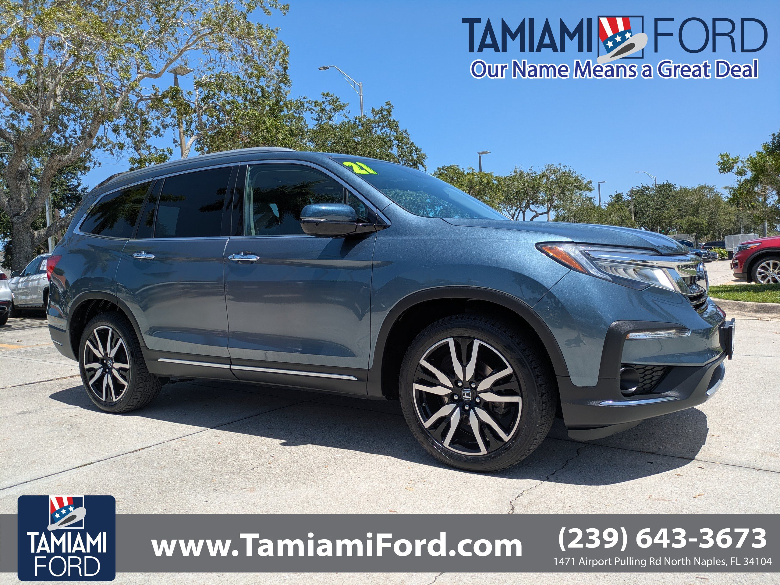 Used 2021 Honda Pilot Elite video 1