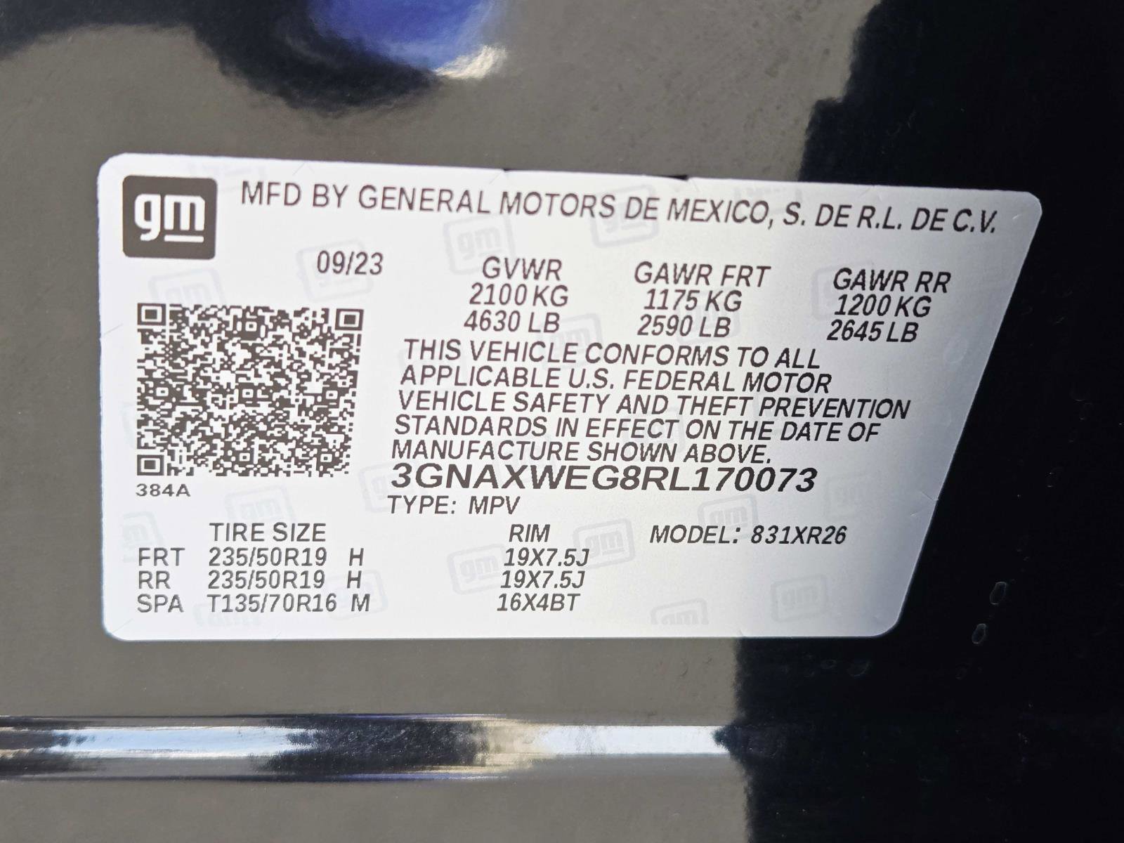 Used 2024 Chevrolet Equinox RS w/ RS Leather Package image 42