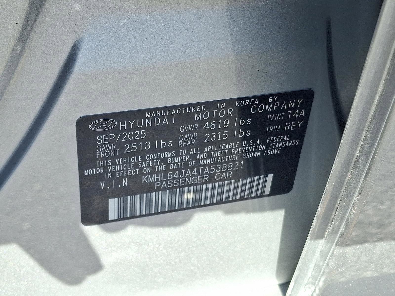 New 2026 Hyundai Sonata SEL image 16