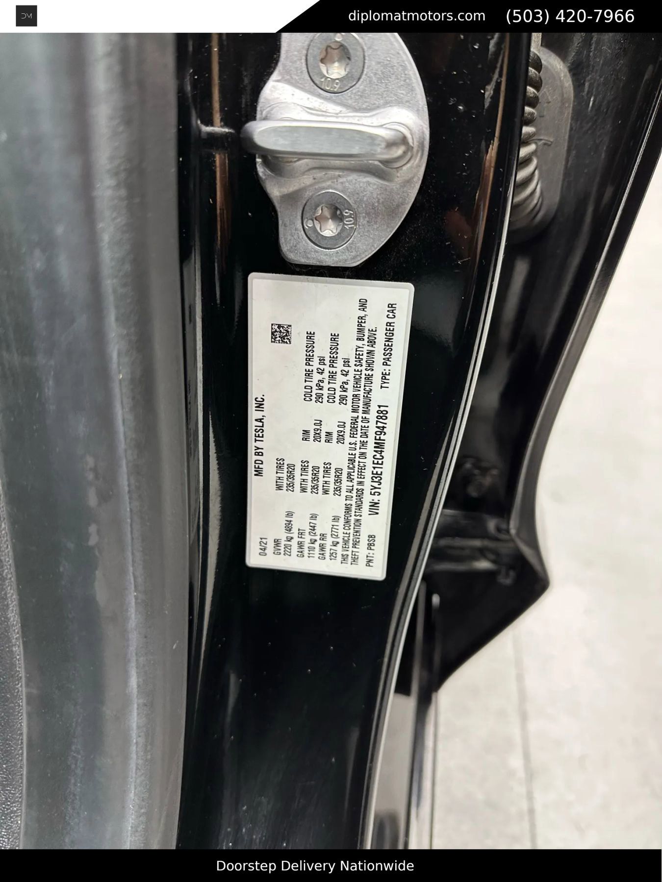 Used 2021 Tesla Model 3 Performance image 43