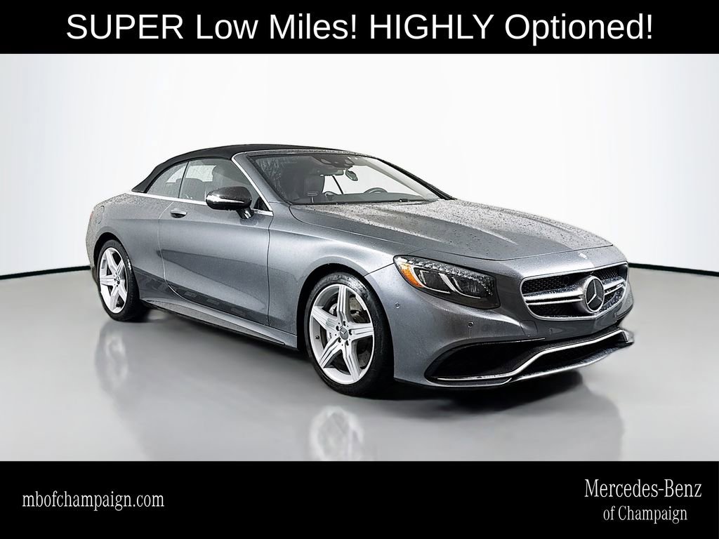 Certified 2017 Mercedes-Benz S 63 AMG 4MATIC Cabriolet image 1