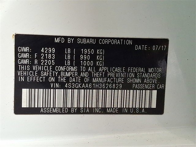 Used 2017 Subaru Impreza 2.0i image 26
