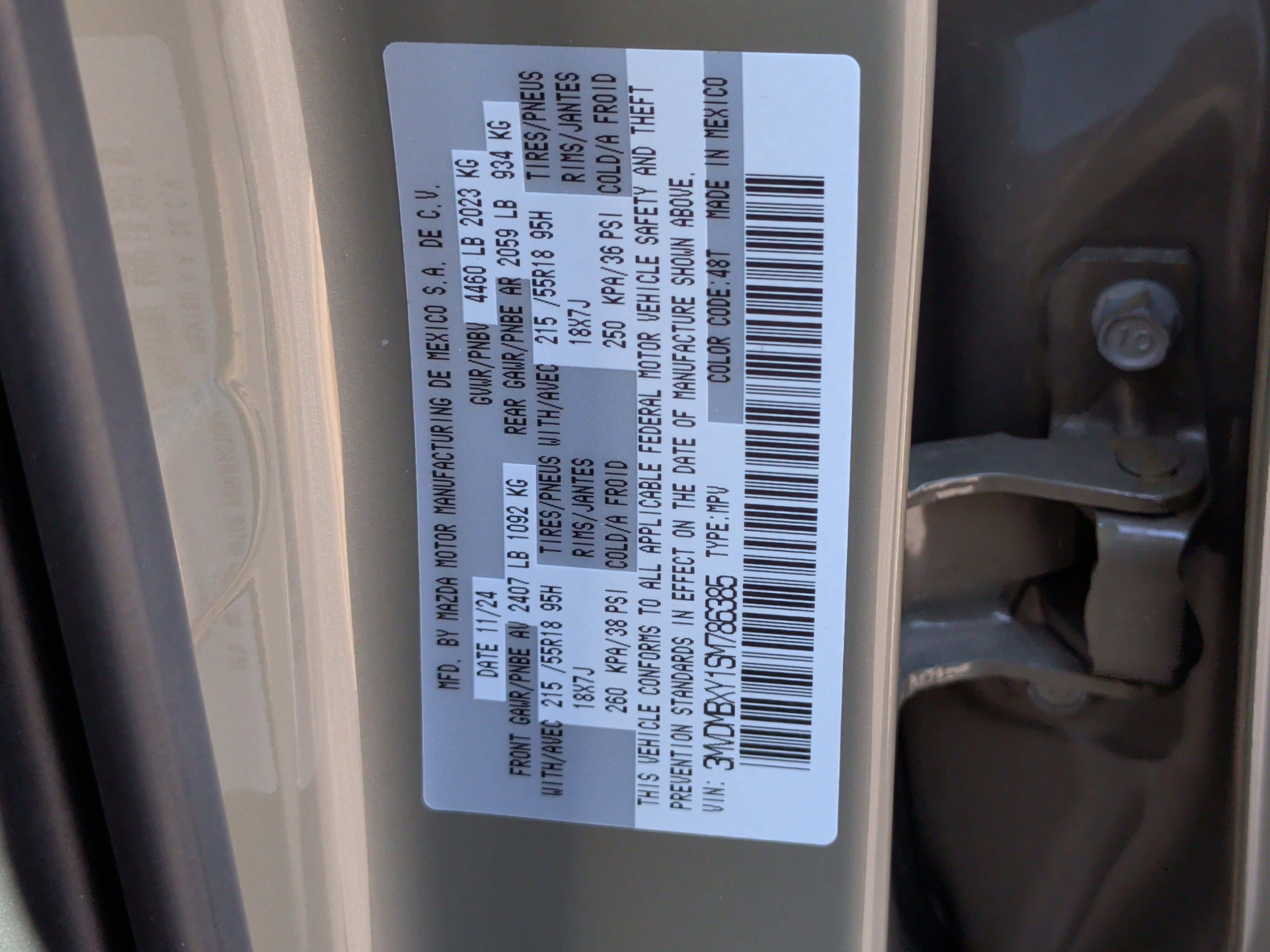 Used 2025 MAZDA CX-30 Carbon image 43