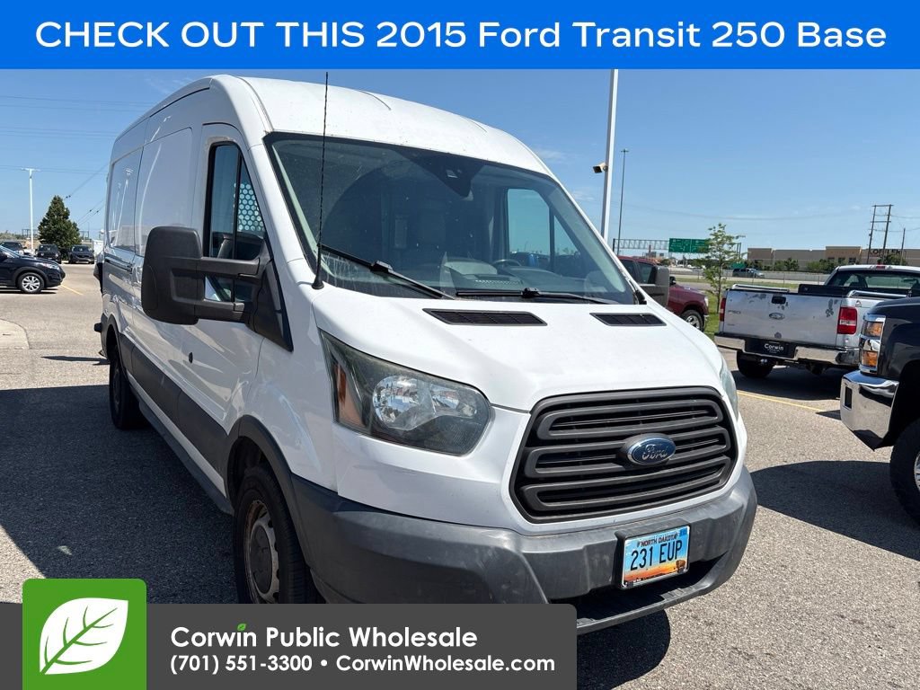 Used 2015 Ford Transit 250 148 Medium Roof w/ Interior Upgrade Package RWD image 1