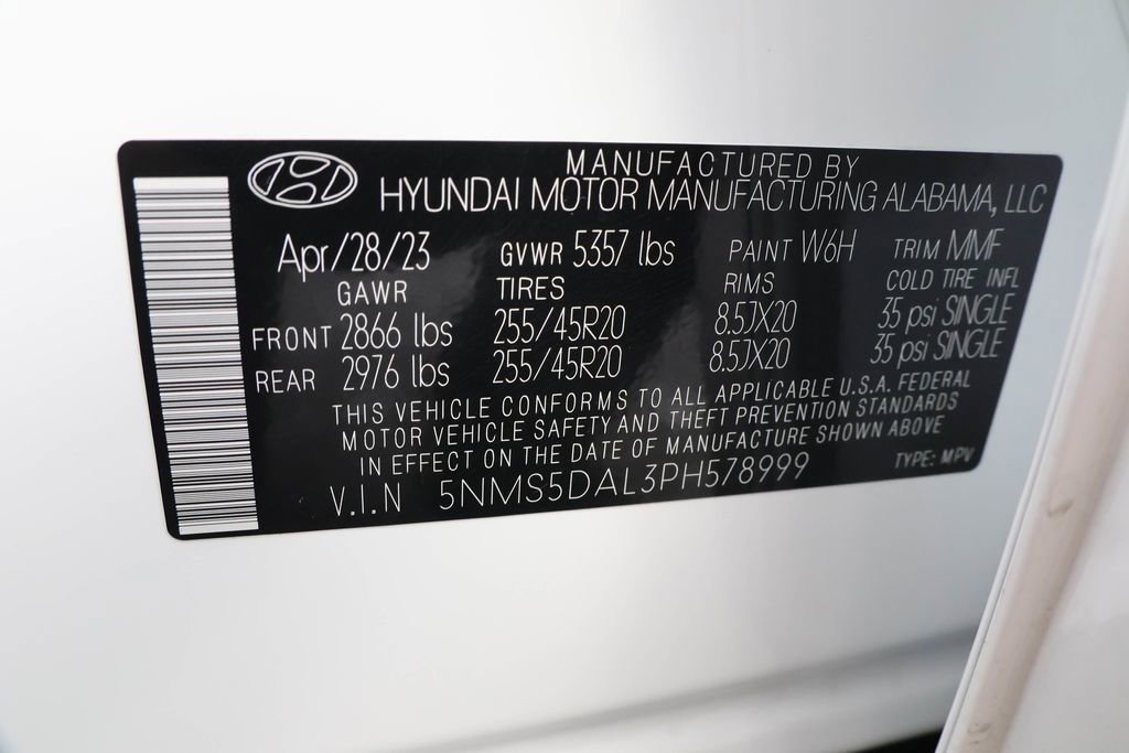 Used 2023 Hyundai Santa Fe Calligraphy image 42