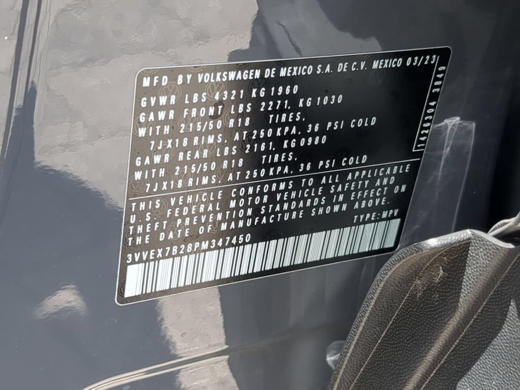 Certified 2023 Volkswagen Taos SE w/ Panoramic Sunroof Package FWD image 37